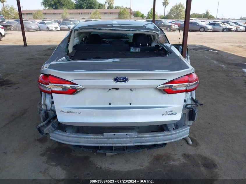 2019 Ford Fusion Se VIN: 3FA6P0LUXKR256630 Lot: 39894523