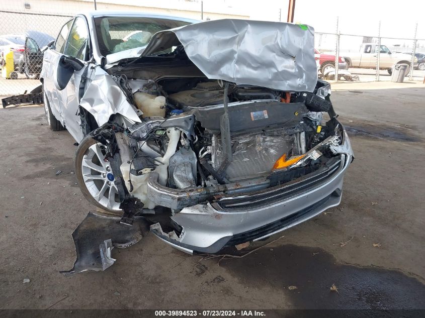 2019 Ford Fusion Se VIN: 3FA6P0LUXKR256630 Lot: 39894523