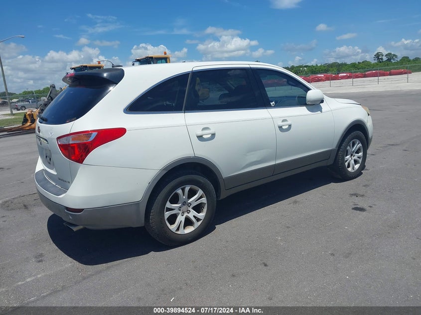 2007 Hyundai Veracruz Gls/Limited/Se VIN: KM8NU13C47U020465 Lot: 39894524