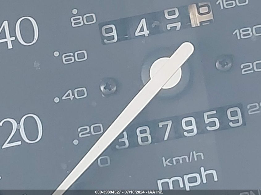 1997 Acura Cl 2.2 VIN: 19UYA1255VL014451 Lot: 39894527