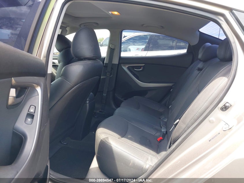 2012 Hyundai Elantra Limited VIN: 5NPDH4AE7CH123877 Lot: 39894547