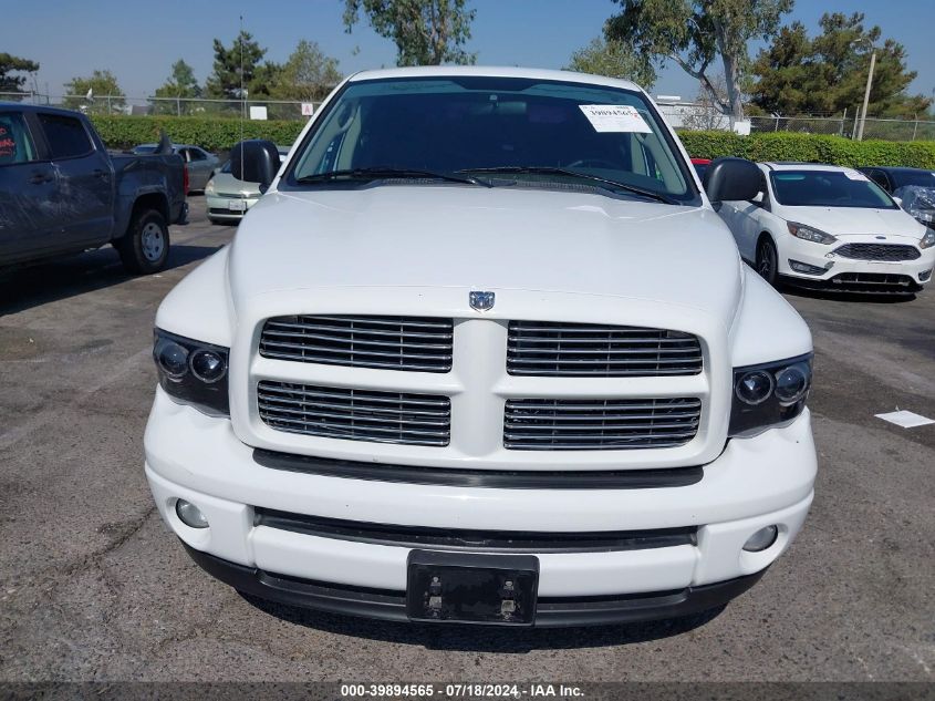 2003 Dodge Ram 1500 Slt/Laramie/St VIN: 1D7HA18N63S209991 Lot: 39894565