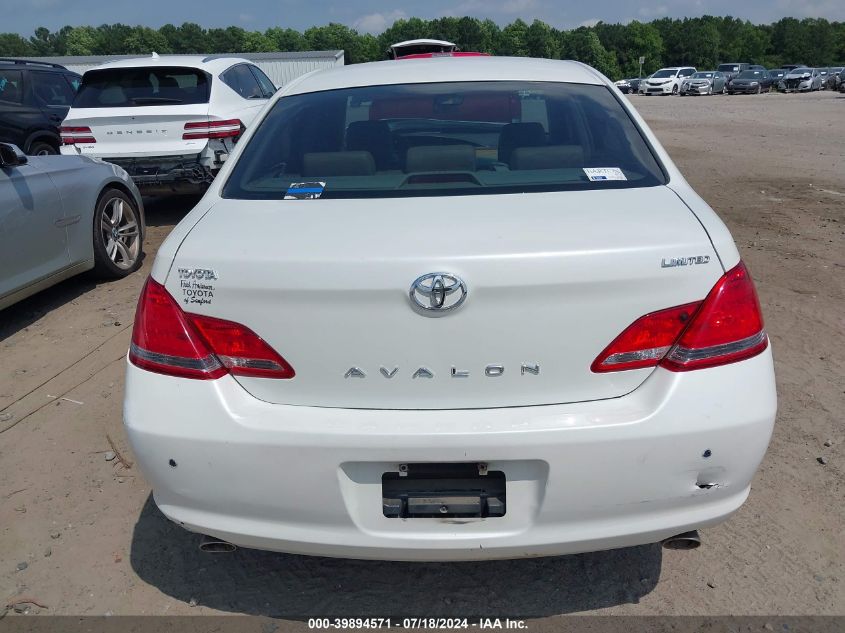 2005 Toyota Avalon Limited VIN: 4T1BK36B45U047895 Lot: 39894571