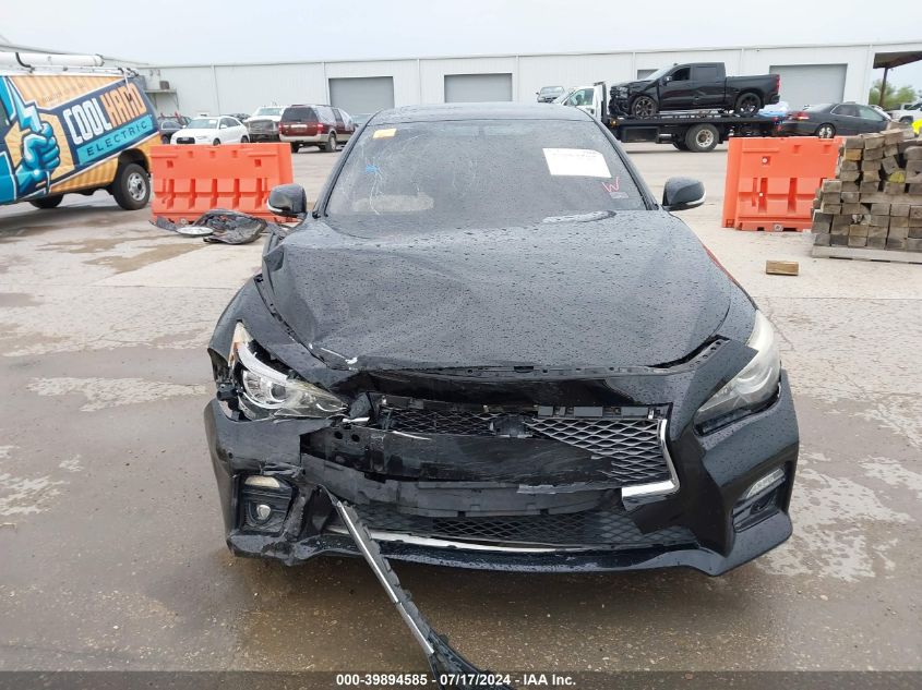 2014 Infiniti Q50 Hybrid Sport VIN: JN1AV7AP8EM690853 Lot: 39894585