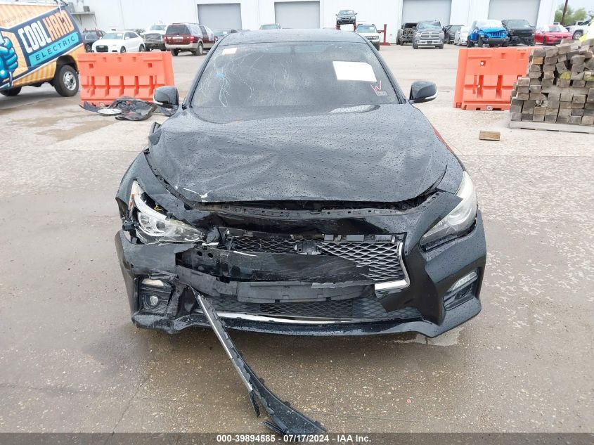 2014 Infiniti Q50 Hybrid Sport VIN: JN1AV7AP8EM690853 Lot: 39894585