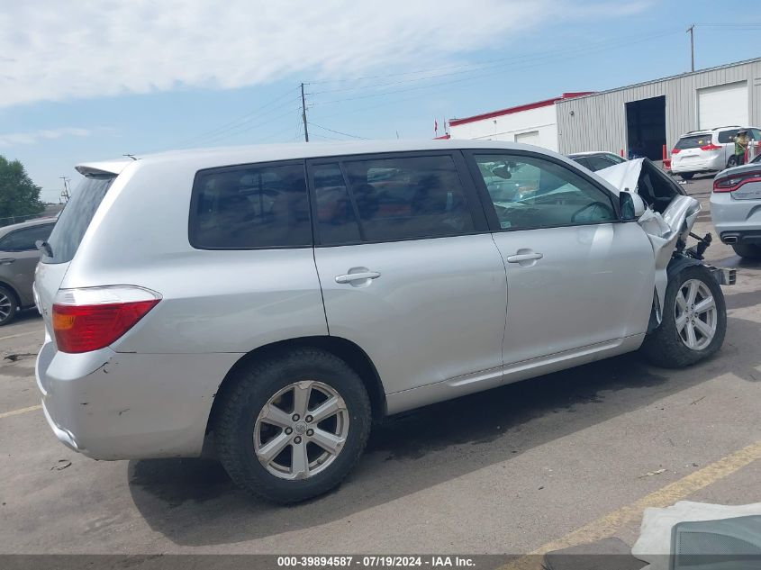 2009 Toyota Highlander VIN: JTEES41AX92115717 Lot: 39894587