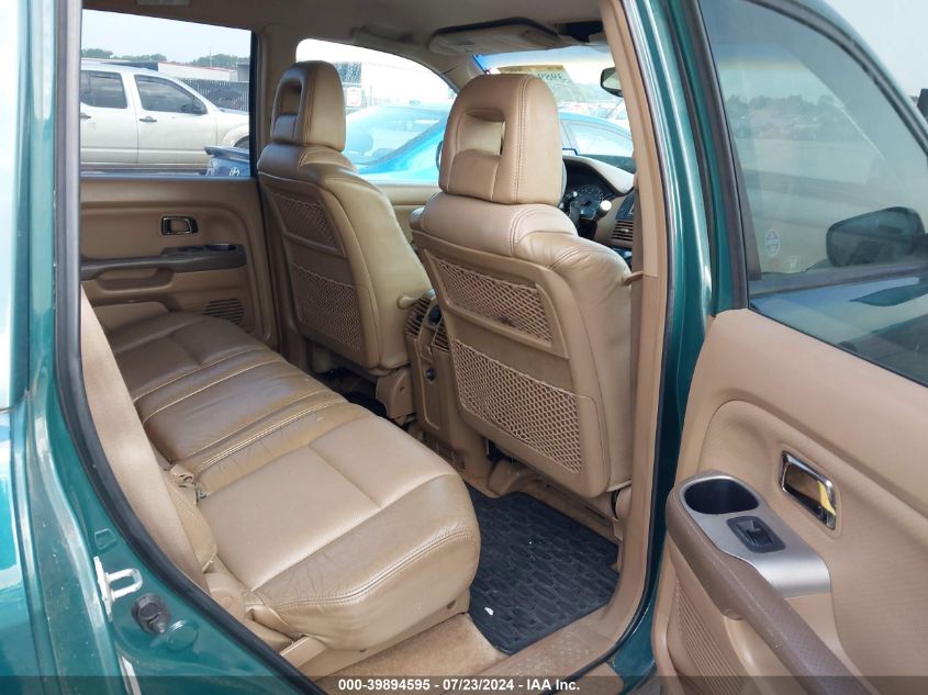 2003 Honda Pilot Ex-L VIN: 2HKYF18743H569367 Lot: 39894595