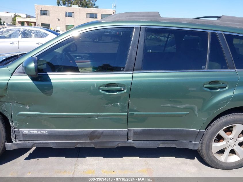 2013 Subaru Outback 2.5I Limited VIN: 4S4BRCLC1D3203100 Lot: 39894618