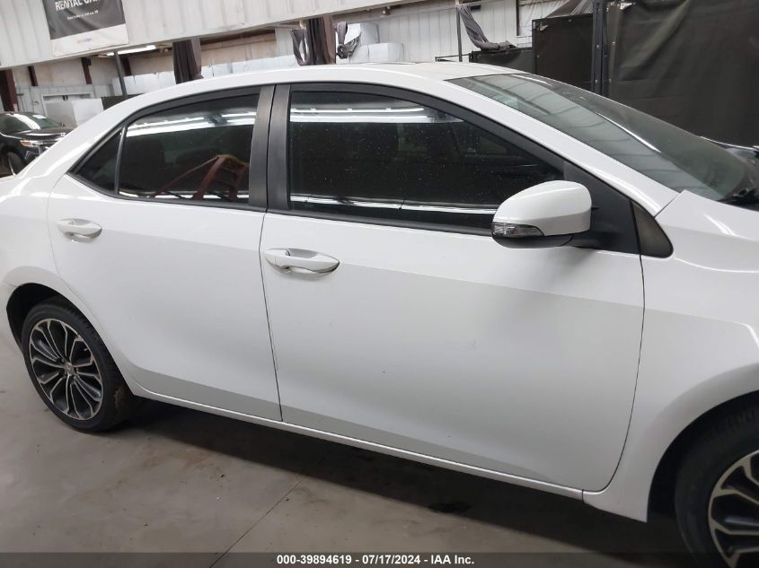 2014 Toyota Corolla S Plus VIN: 2T1BURHE8EC061272 Lot: 39894619