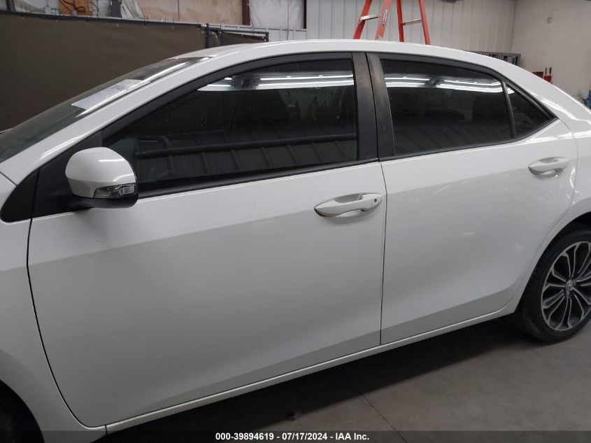 2014 Toyota Corolla S Plus VIN: 2T1BURHE8EC061272 Lot: 39894619