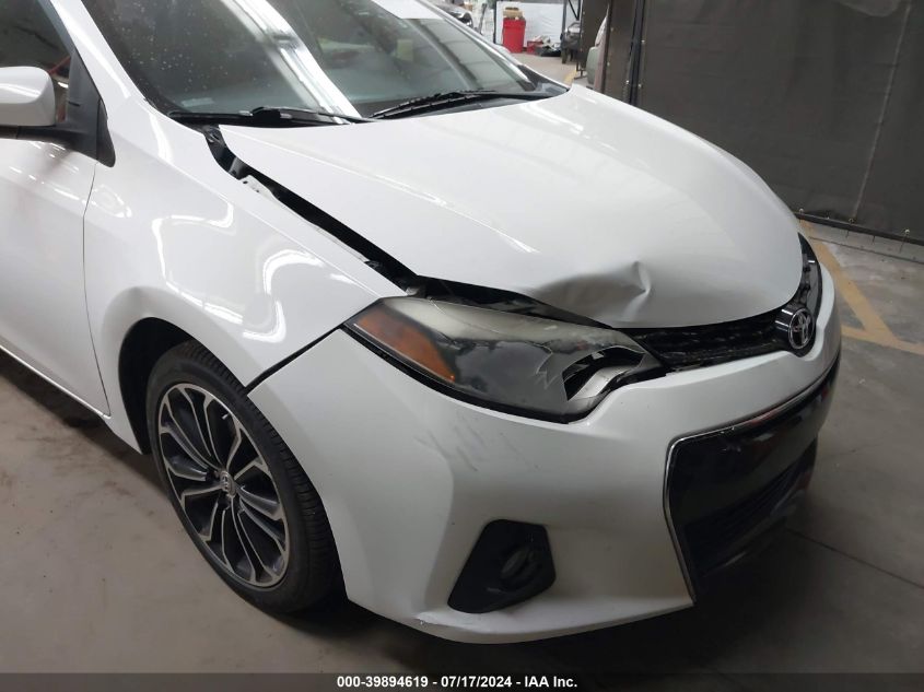 2014 Toyota Corolla S Plus VIN: 2T1BURHE8EC061272 Lot: 39894619