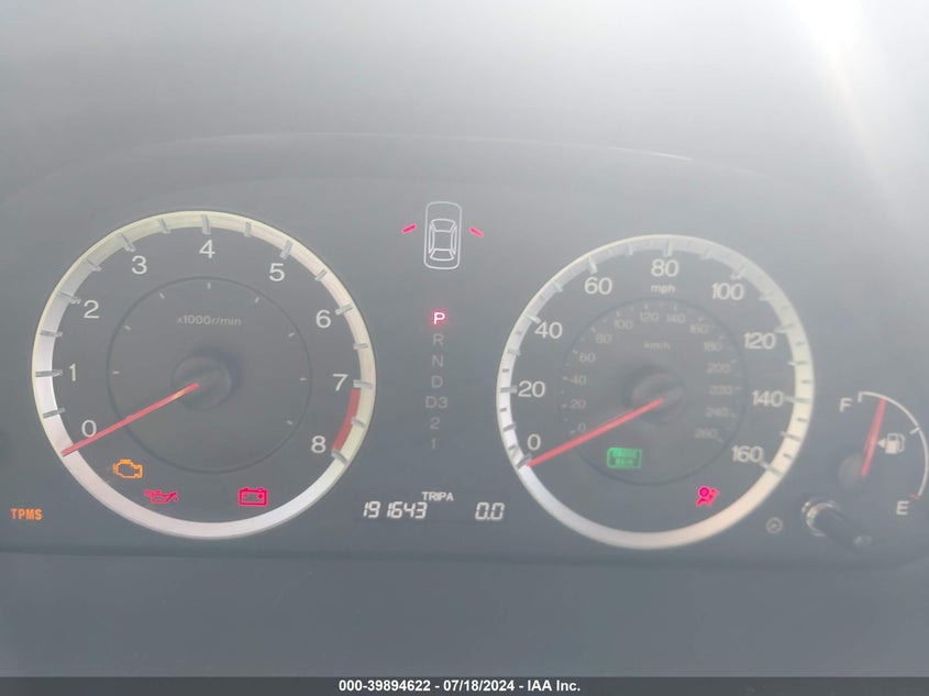 2009 Honda Accord 2.4 Ex-L VIN: 1HGCP26889A152764 Lot: 39894622