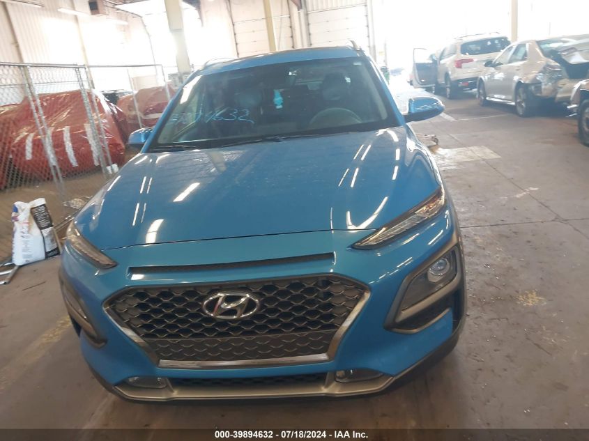 2019 Hyundai Kona Limited VIN: KM8K3CA53KU223300 Lot: 39894632