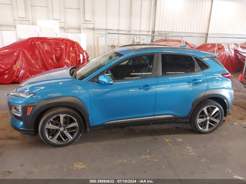 2019 Hyundai Kona Limited VIN: KM8K3CA53KU223300 Lot: 39894632