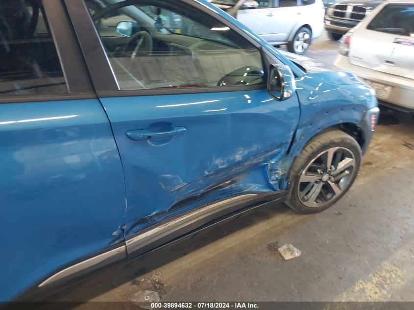 2019 Hyundai Kona Limited VIN: KM8K3CA53KU223300 Lot: 39894632