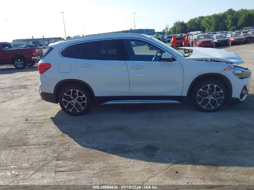 2021 BMW X1 xDrive28I VIN: WBXJG9C01M5U21799 Lot: 39894638