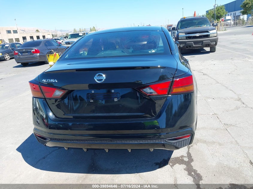 2022 Nissan Altima S Fwd VIN: 1N4BL4BV4NN381982 Lot: 39894646