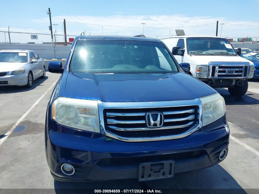 2015 Honda Pilot Touring VIN: 5FNYF3H98FB013546 Lot: 39894659