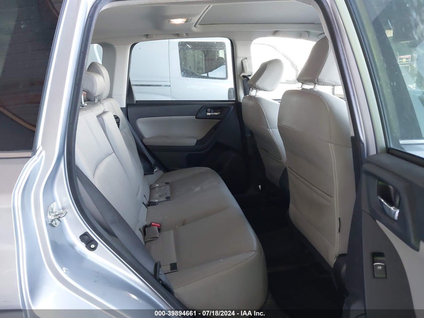 2018 Subaru Forester 2.5I Limited VIN: JF2SJAJC6JH460384 Lot: 39894661