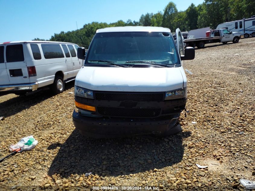 2022 Chevrolet Express Cargo Rwd 2500 Regular Wheelbase Wt VIN: 1GCWGAF18N1240734 Lot: 39894675