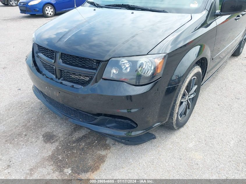 2015 Dodge Grand Caravan Se Plus VIN: 2C4RDGBG5FR750202 Lot: 39894685