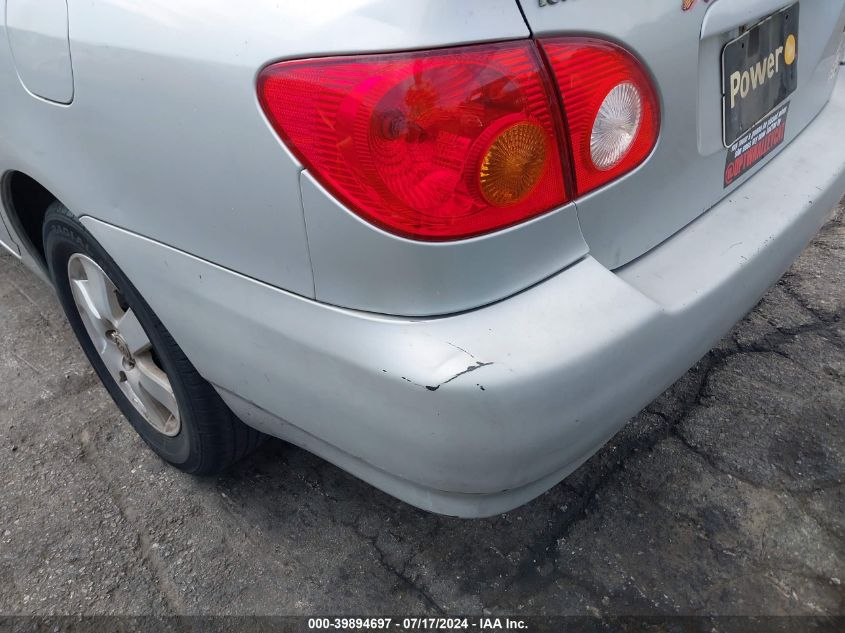 2004 Toyota Corolla Le VIN: 1NXBR38E34Z264968 Lot: 39894697