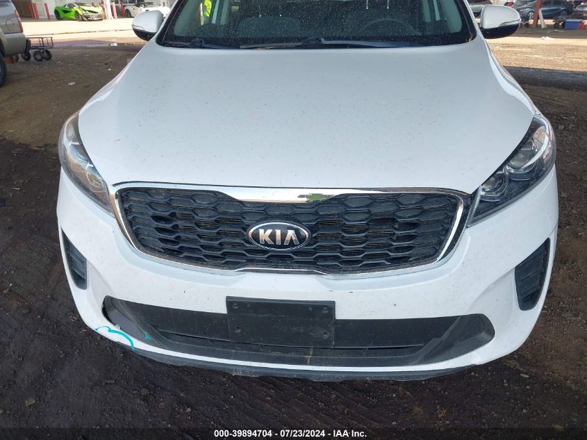 2019 Kia Sorento 3.3L Lx VIN: 5XYPGDA57KG571784 Lot: 39894704