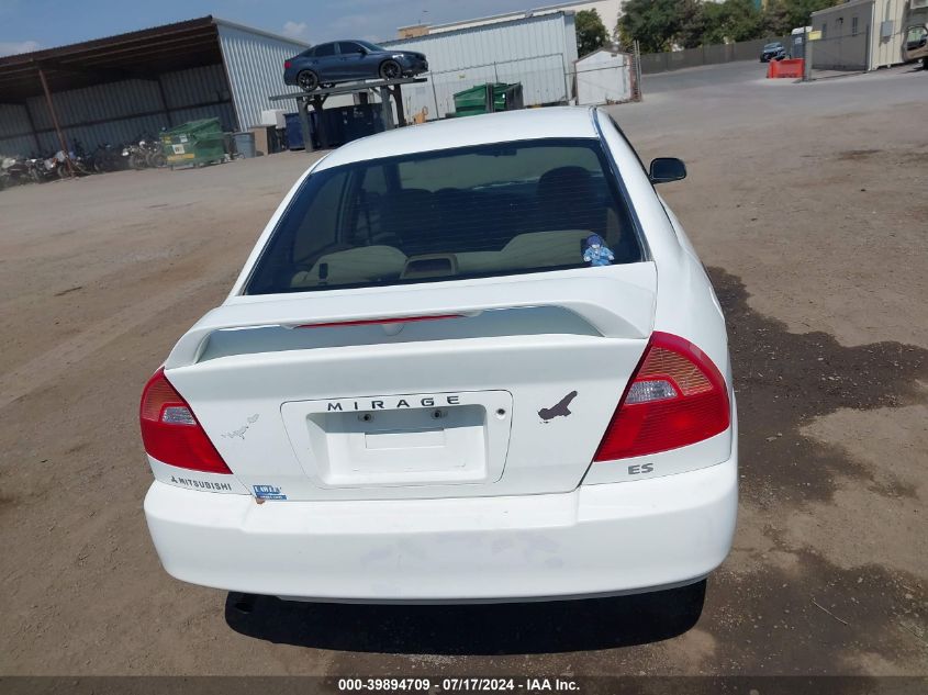 2001 Mitsubishi Mirage Es VIN: JA3AY26C61U002435 Lot: 39894709