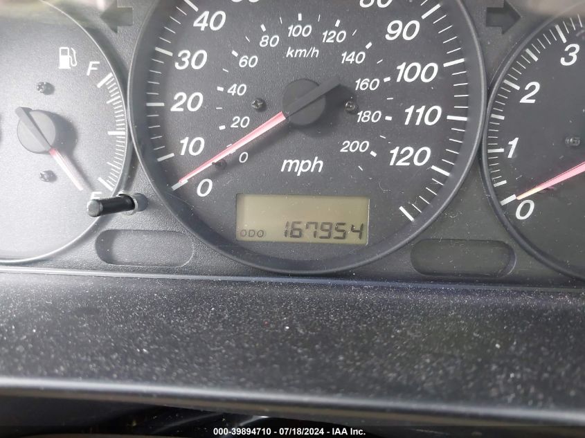 2001 Mazda Mpv Dx/Es/Lx VIN: JM3LW28G810193533 Lot: 39894710