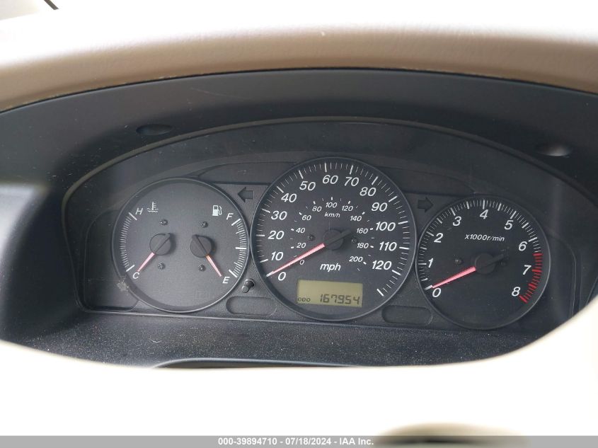 2001 Mazda Mpv Dx/Es/Lx VIN: JM3LW28G810193533 Lot: 39894710