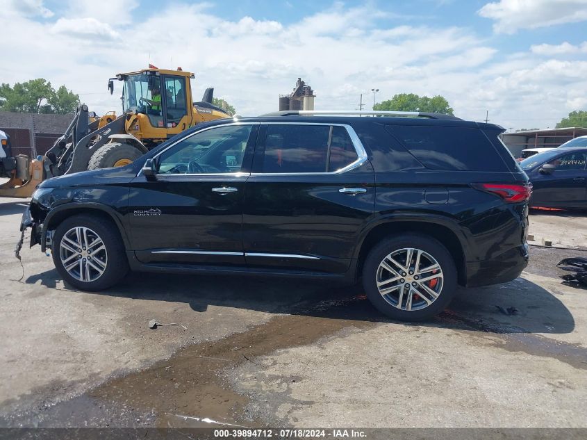 2022 Chevrolet Traverse Awd High Country VIN: 1GNEVNKW8NJ126430 Lot: 39894712