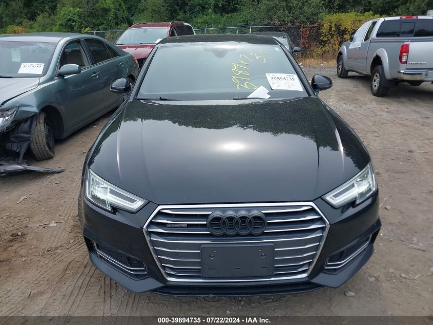 2017 Audi A4 2.0T Premium VIN: WAUENAF41HN016419 Lot: 39894735