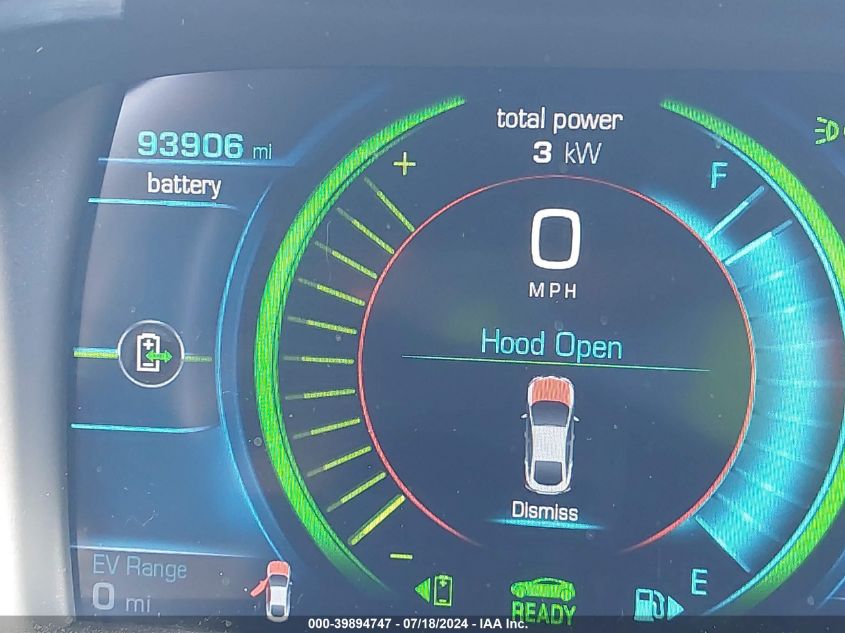 2017 Chevrolet Volt Lt VIN: 1G1RC6S54HU171552 Lot: 39894747