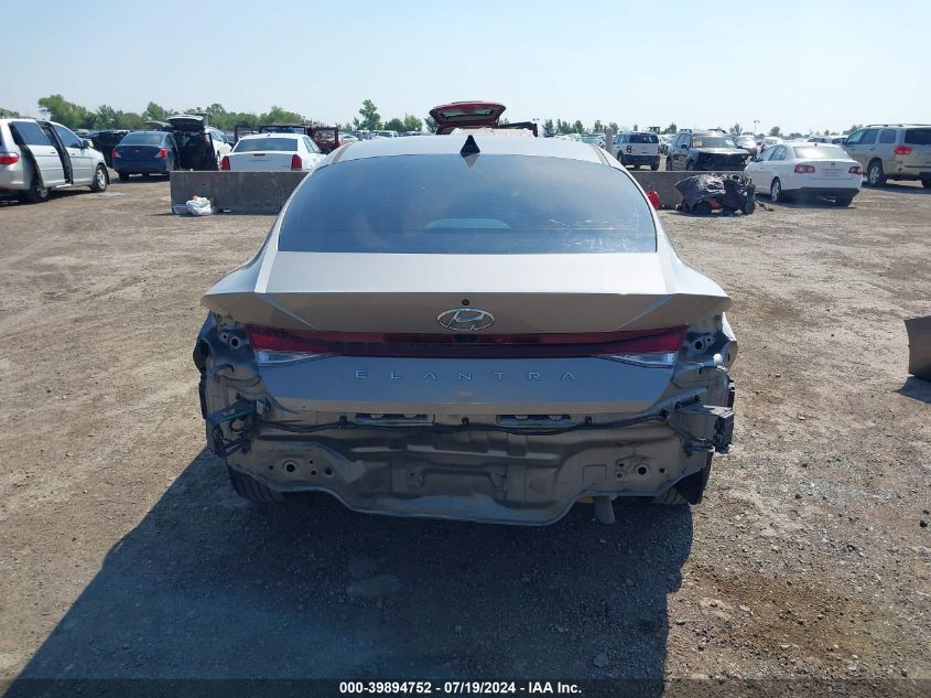 2021 Hyundai Elantra Sel VIN: KMHLM4AG9MU124556 Lot: 39894752