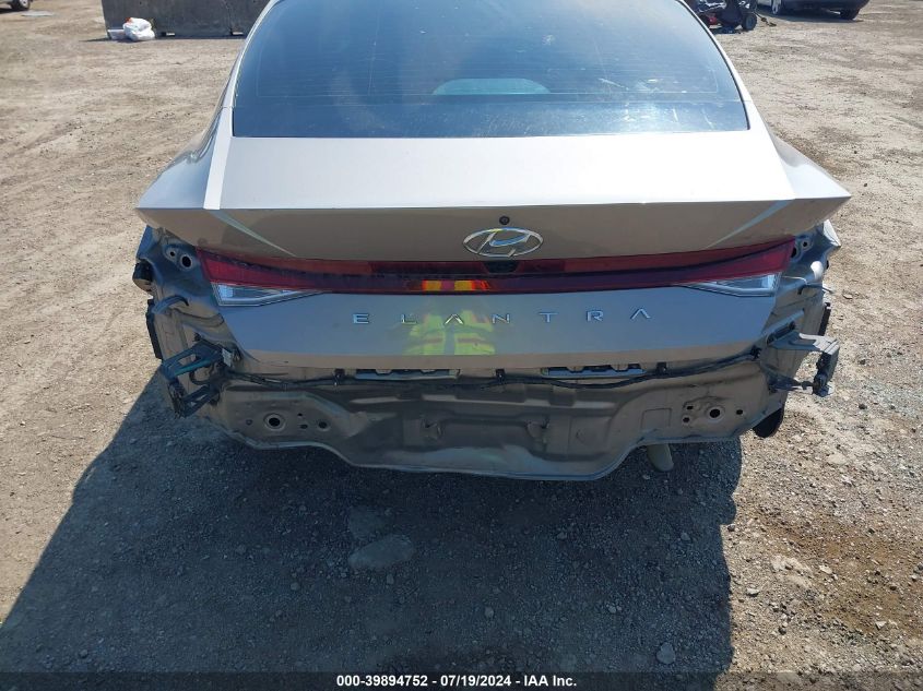 2021 Hyundai Elantra Sel VIN: KMHLM4AG9MU124556 Lot: 39894752