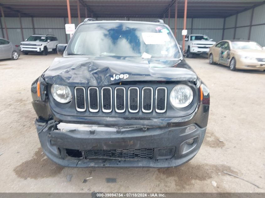 2018 Jeep Renegade Latitude Fwd VIN: ZACCJABB2JPJ68200 Lot: 39894754