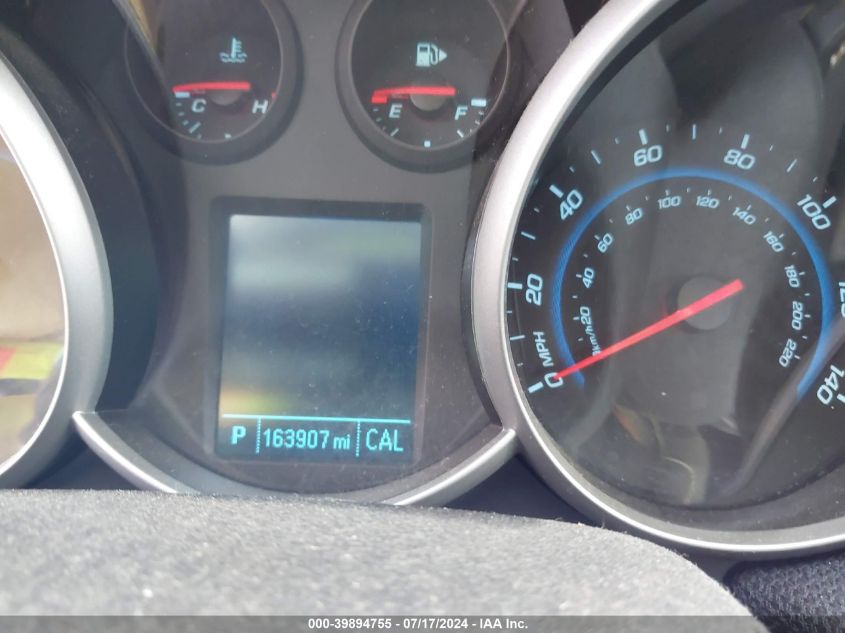 2014 Chevrolet Cruze 1Lt Auto VIN: 1G1PC5SB7E7407371 Lot: 39894755