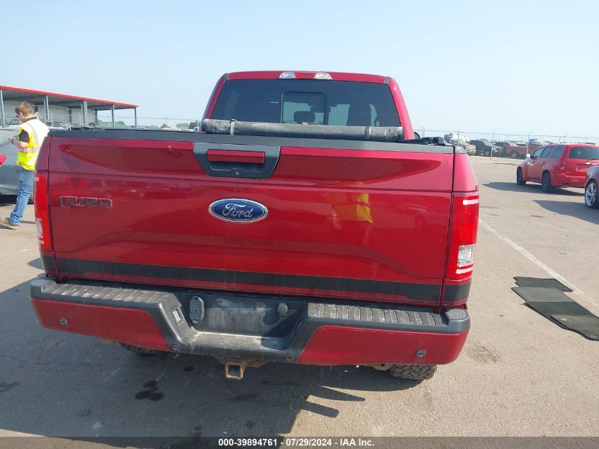 2016 Ford F-150 Xlt VIN: 1FTFW1EGXGFD55298 Lot: 39894761