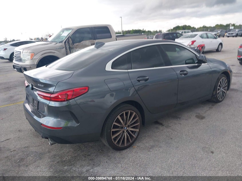 2021 BMW 228I Gran Coupe VIN: WBA53AK06M7J65951 Lot: 39894768
