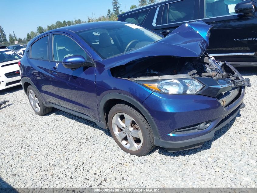 2016 Honda Hr-V Ex VIN: 3CZRU6H59GM716962 Lot: 39894780
