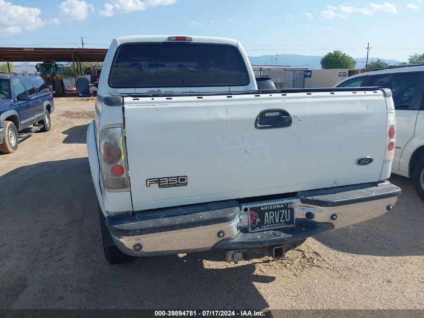 2001 Ford Super Duty F-350 Srw Lariat/Xl/Xlt VIN: 3FTSW31S71MA12315 Lot: 39894781