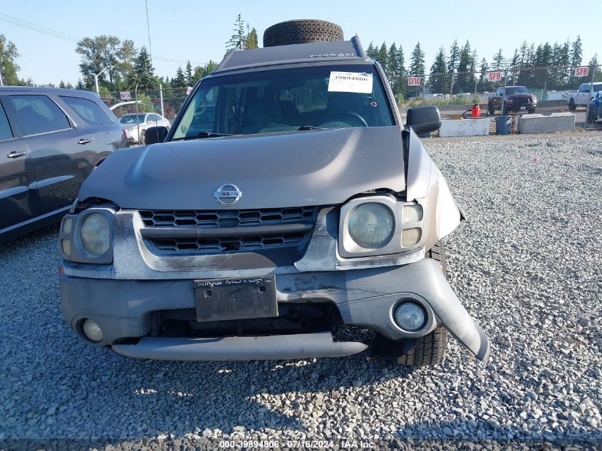 2004 Nissan Xterra Xe/Se VIN: 5N1ED28T14C630551 Lot: 39894806