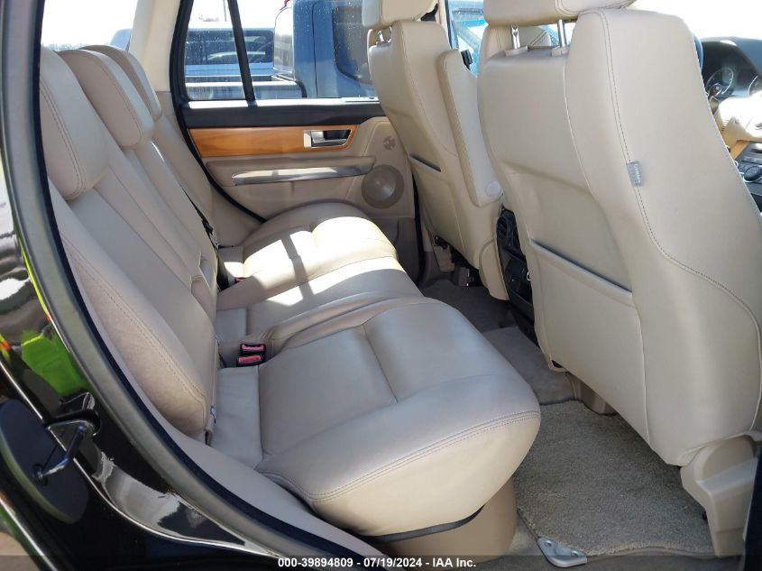 2010 Land Rover Range Rover Sport Hse VIN: SALSF2D46AA226337 Lot: 39894809