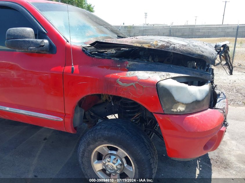 2008 Dodge Ram 2500 Laramie VIN: 3D7KS29A08G109453 Lot: 39894810