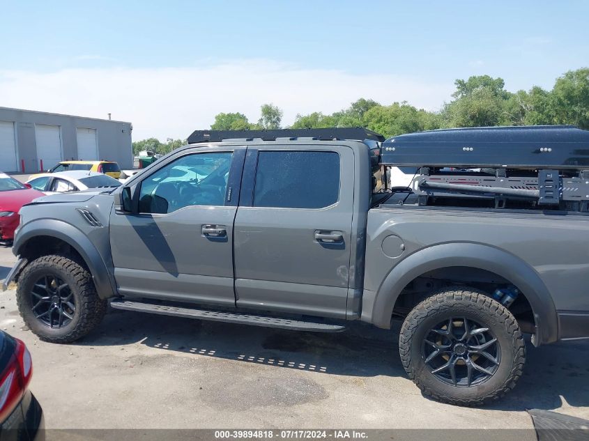 2018 Ford F-150 Raptor VIN: 1FTFW1RG3JFC44576 Lot: 39894818