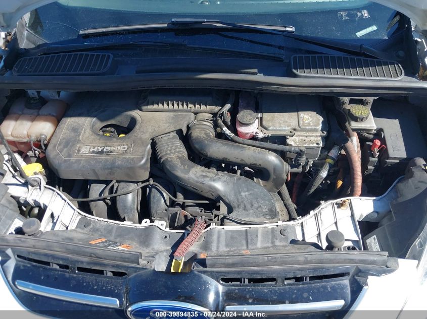 2016 Ford C-Max Hybrid Se VIN: 1FADP5AUXGL100696 Lot: 39894835