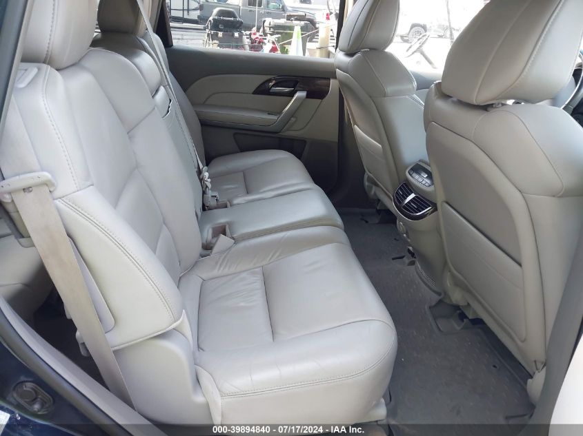 2010 Acura Mdx VIN: 2HNYD2H20AH516391 Lot: 39894840