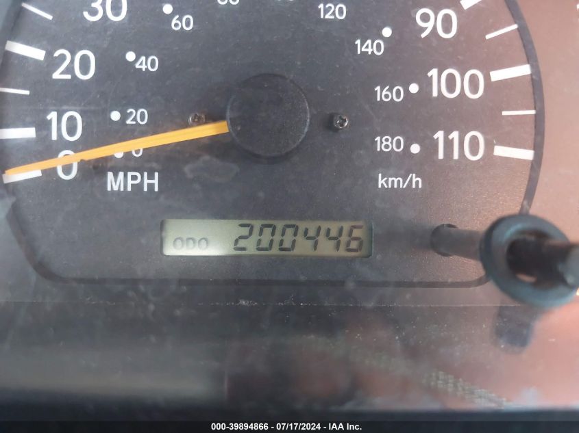 1999 Toyota Tacoma Prerunner V6 VIN: 4TASN92N5XZ563666 Lot: 39894866