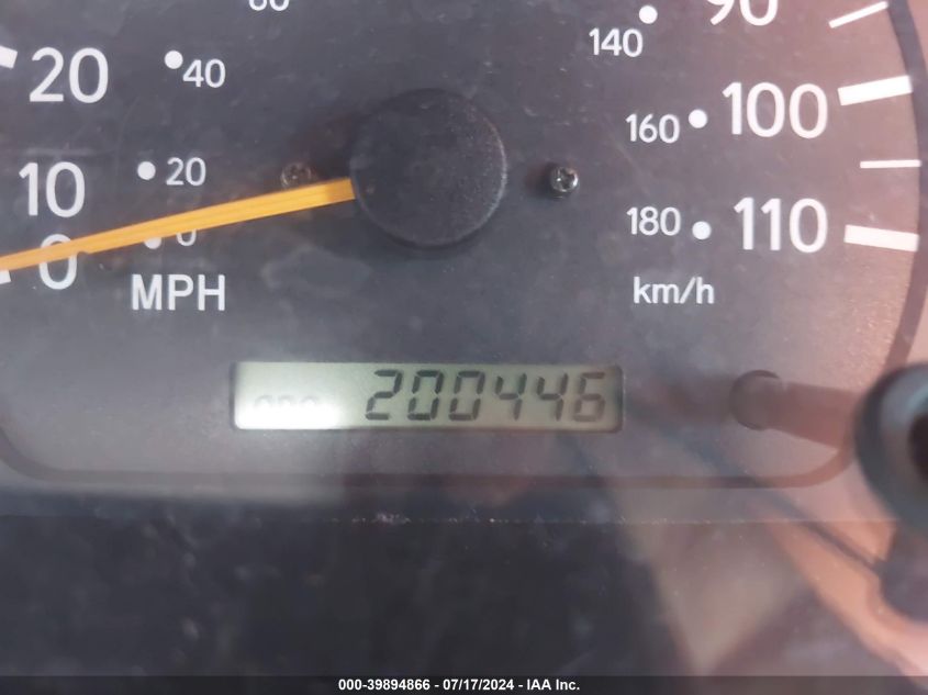 1999 Toyota Tacoma Prerunner V6 VIN: 4TASN92N5XZ563666 Lot: 39894866