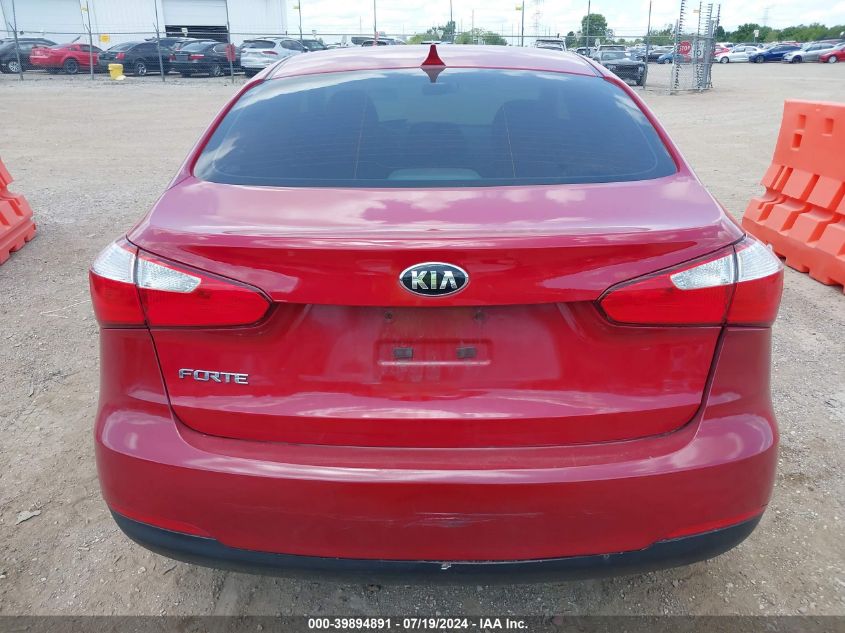 2016 Kia Forte Lx VIN: KNAFK4A63G5567277 Lot: 39894891